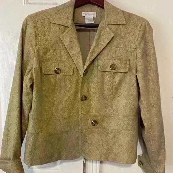Worthington women’s blazer 12p linen blend - Picture 4 of 12